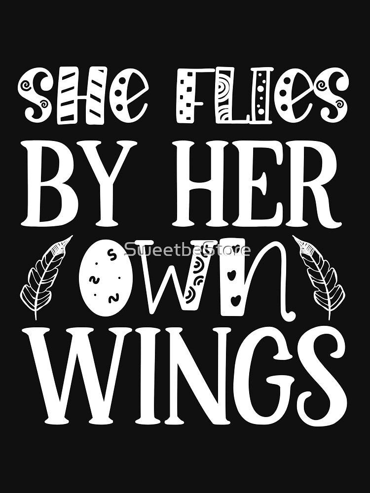 She Flies By Her Own Wings by SweetbeStore
