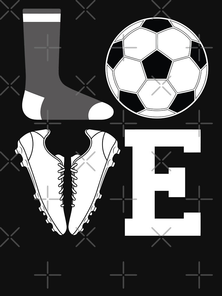 Soccer - Football Love Word by MO DESIGNS