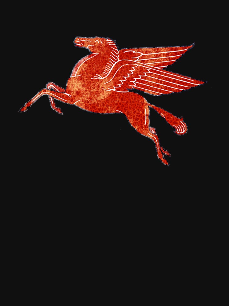 Mobil Oil Pegasus vintage sign USA by ANTHONYPALERMO