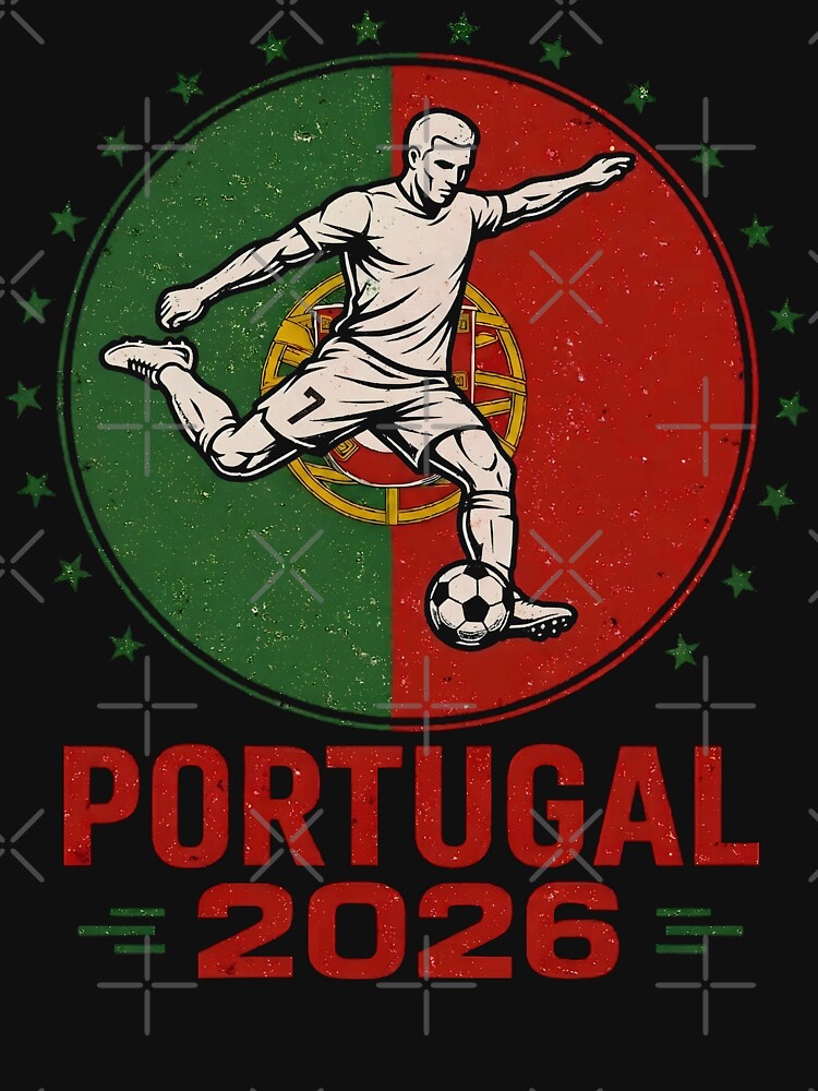 Team Portugal Flag Soccer Player 2026 by legendaryskins