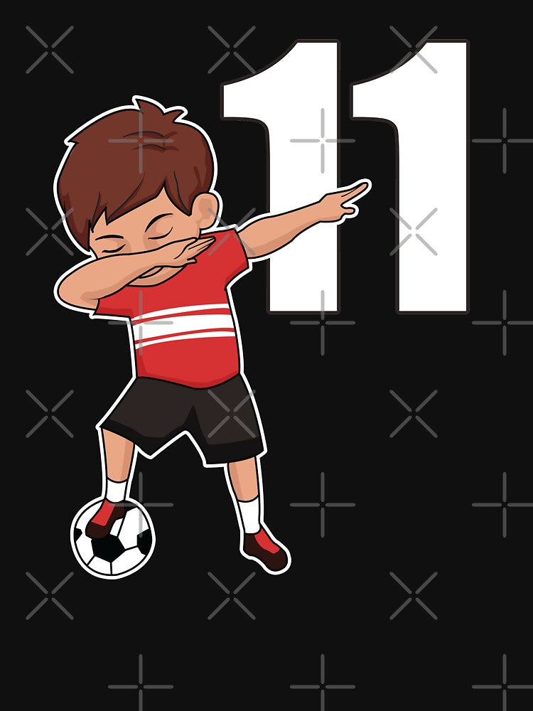 Awesome Soccer Player Number 11 Soccer Athlete Athletic Sports Team by VollLaser