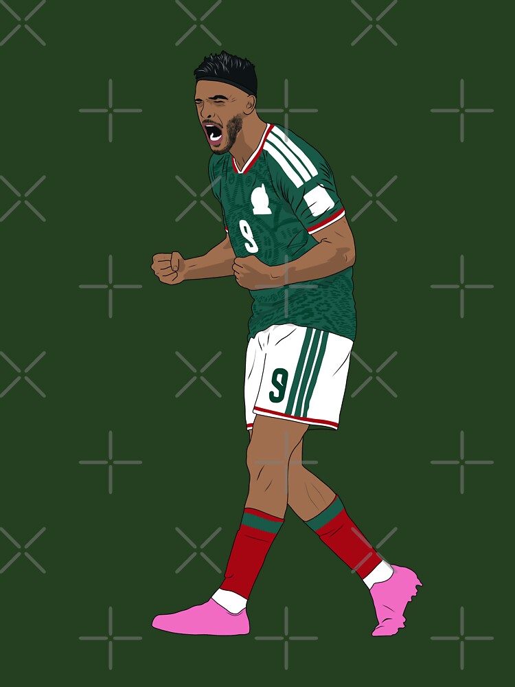 Raúl Jiménez Mexico Goal Celebration by Hevding