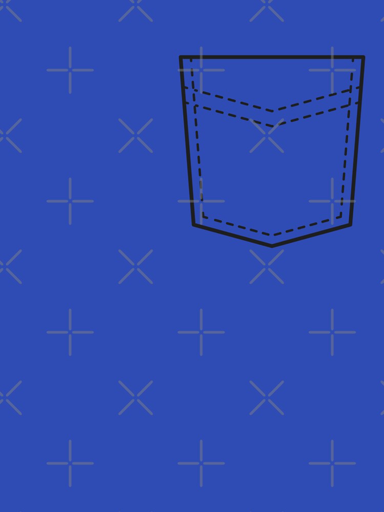Oversized Fake Pocket by muskitt