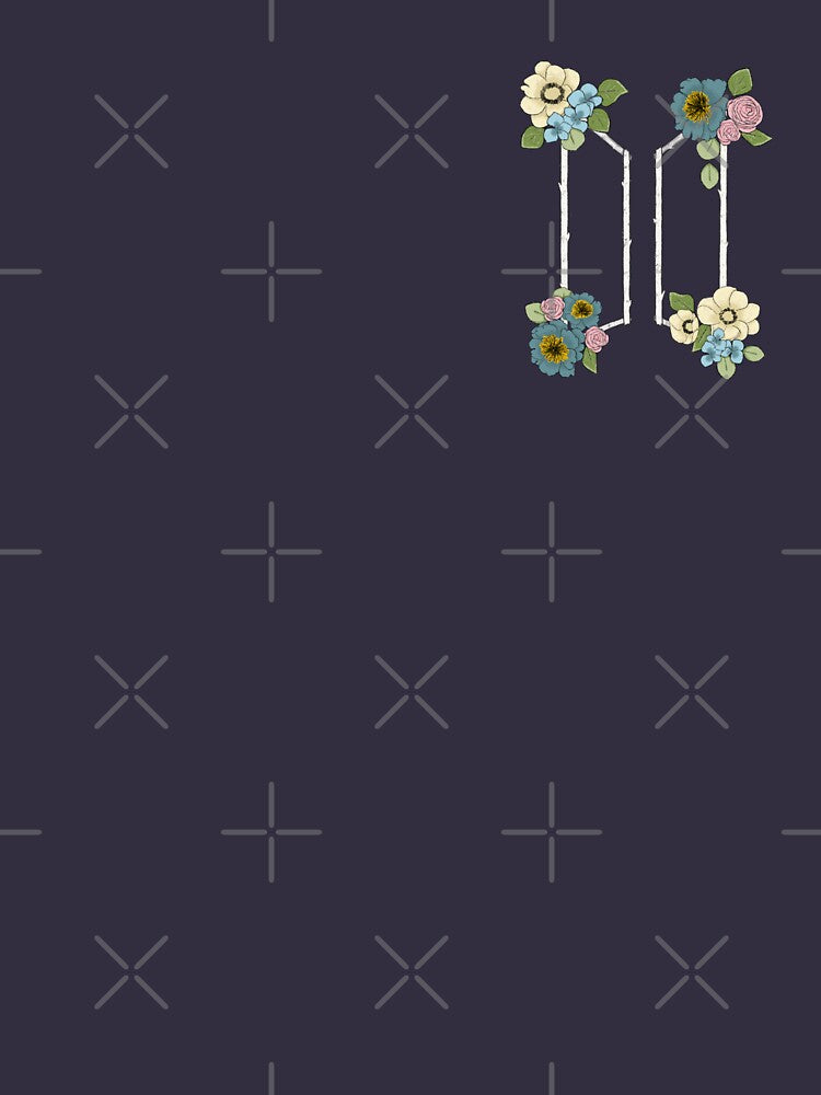 Small BTS Floral Logo by Mornin' Sunshine