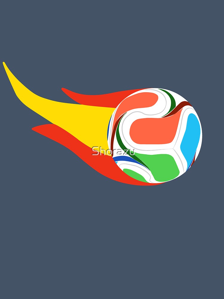 Spain Flaming Soccer Ball – World Cup 2026 by Shorazu