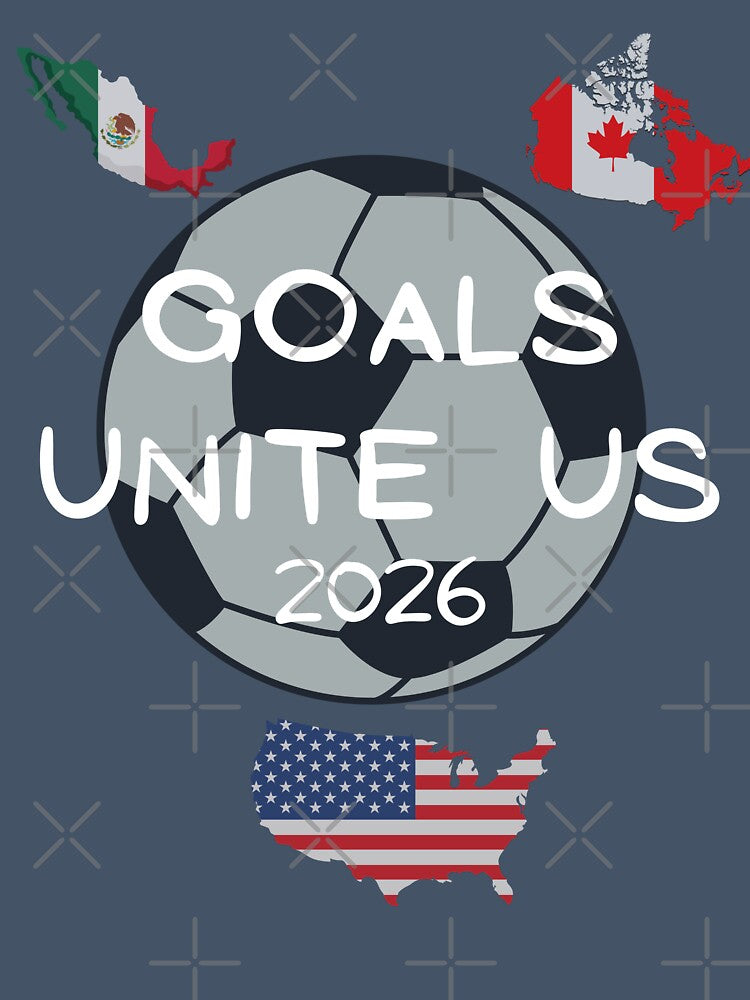 Goals unite us soccer unisex woman man design football humor by Logiprint