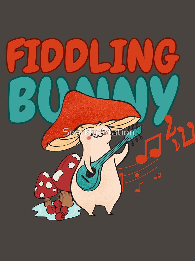 FIDDLING BUNNY by Sparkly-Station
