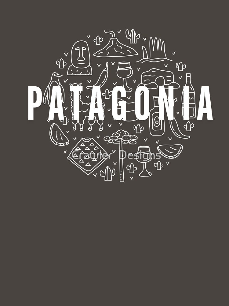Patagonia - Unisex Pullover Hoodie by Crawler  Designs