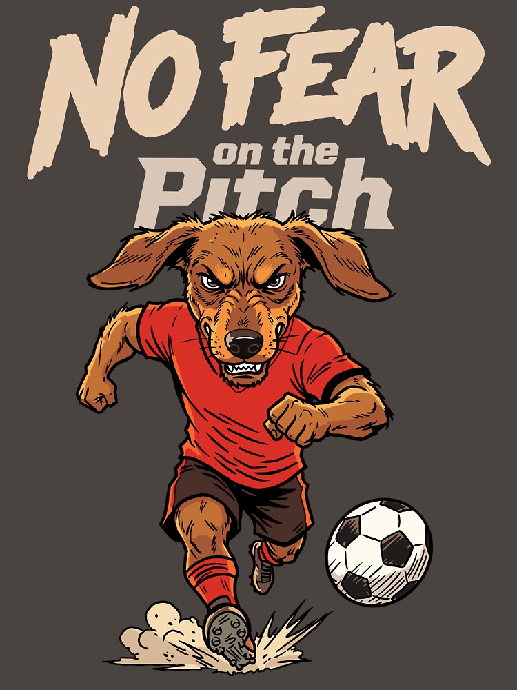 No Fear on the Pitch by CARPIO Creations
