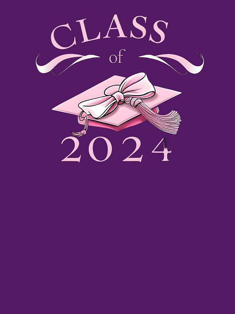 Coquette Class of 2024 Graphic T Shirts by VancoShopping