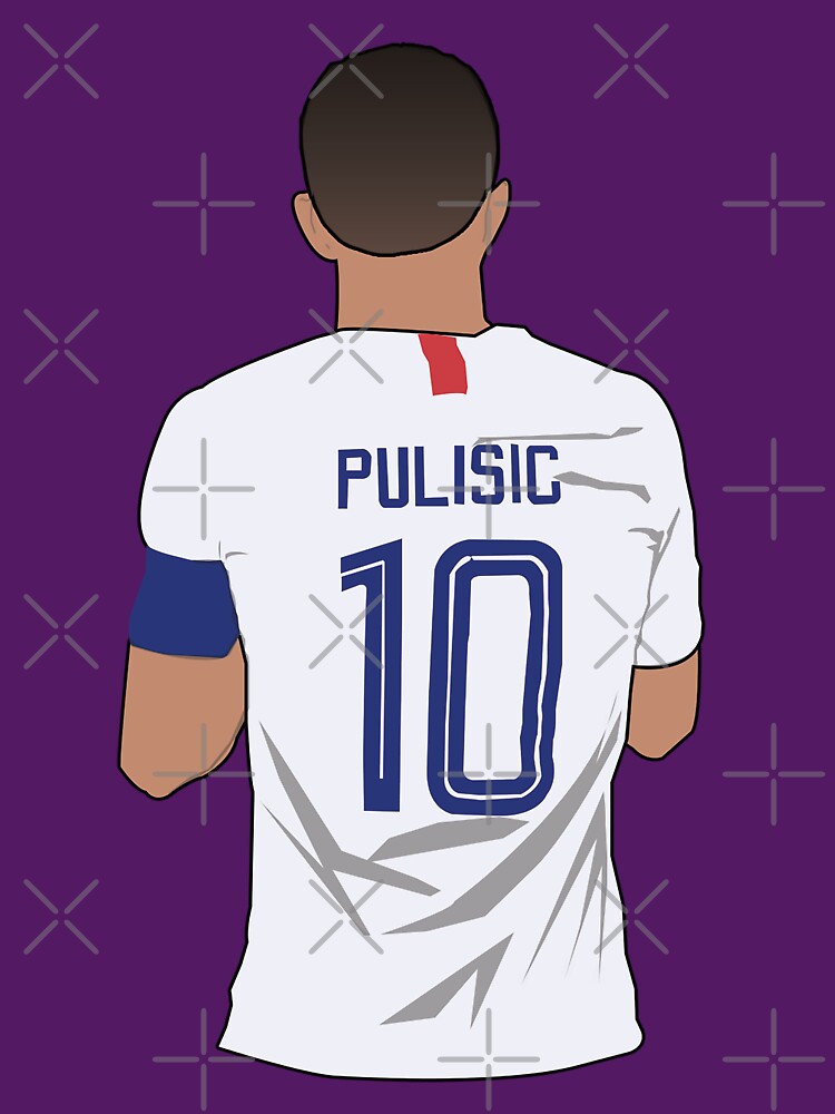 Christian Pulisic USA Minimalist by Hevding
