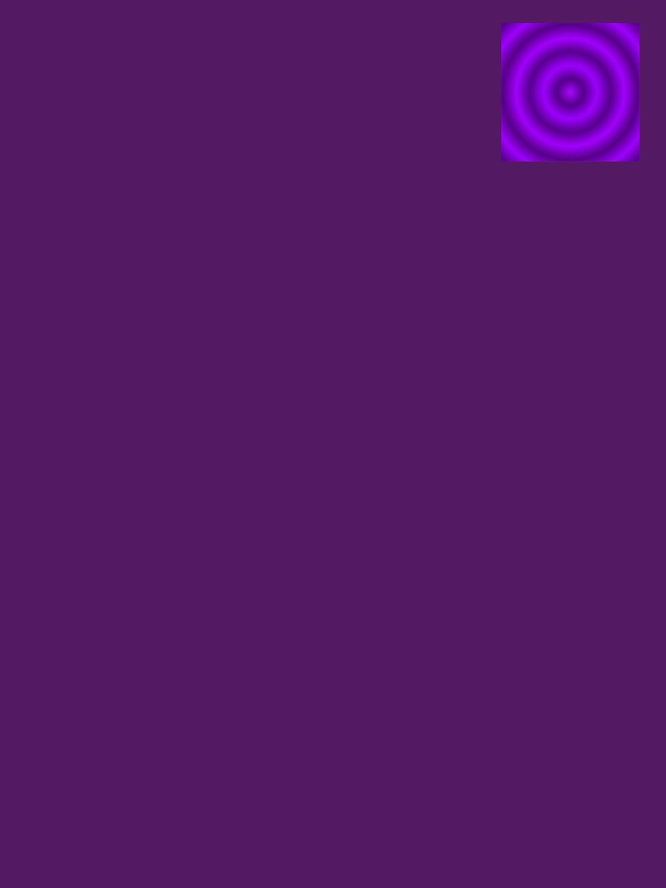 Plain Purple Lavender Circle Design by Zareen Sayyed