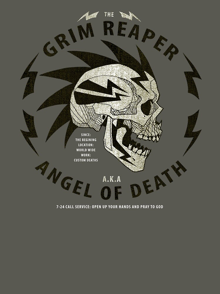 grim reaper aka angel of death (skull punk) by hayrpictures