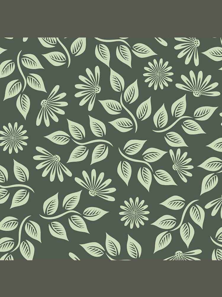 Gray Floral by Jujuzinha21