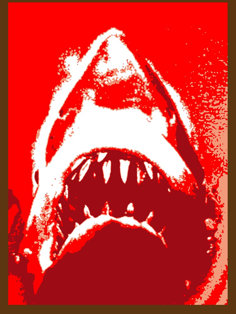 Great White Shark Poster by Fairyjam