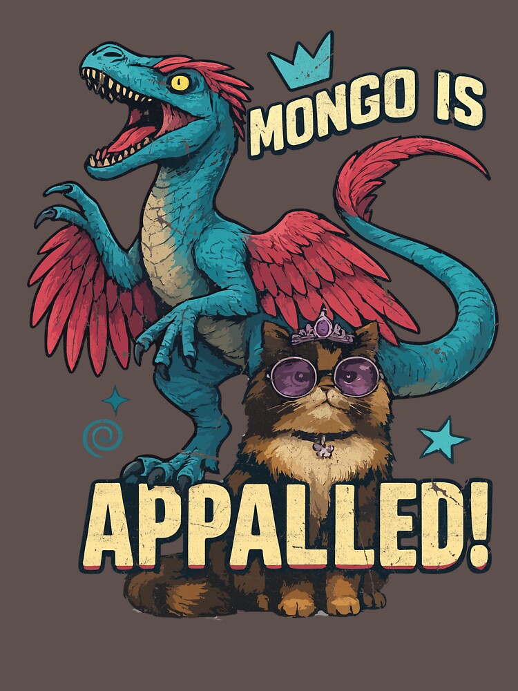 Mongo is Appalled! Princess Donut and Mongo by DarrellWDavis