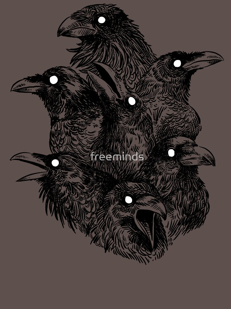 Raven pattern 2 by freeminds