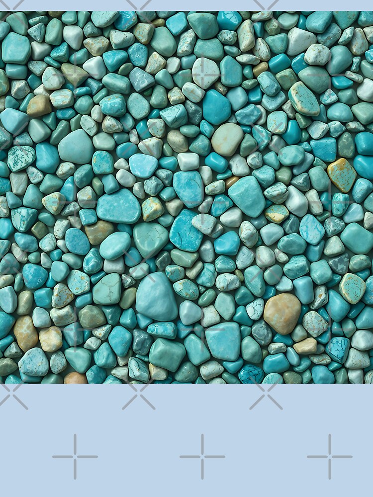 Turquoise Stone 1 by HebaRK Studio