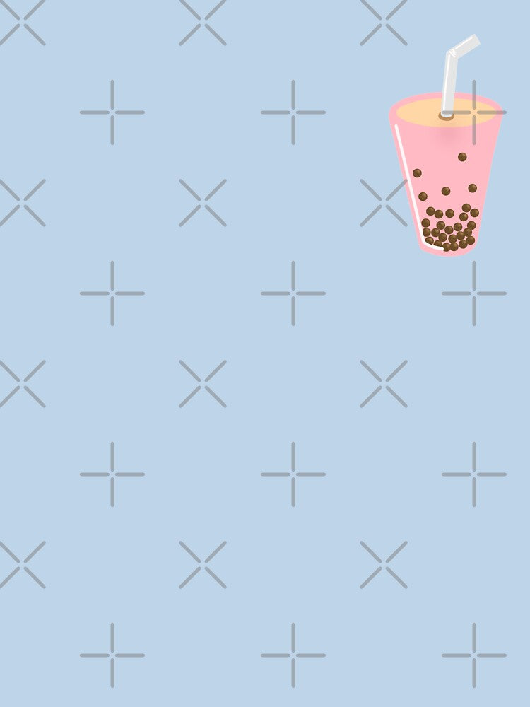 Boba Bubble Tea Drink Design by m-sketchbook