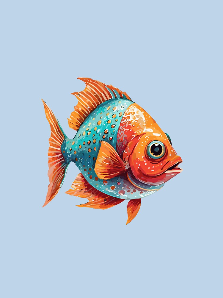 Funky fish photo cinematic, Fishing Lake Time Graphic Novelty by Firas Aljazzar
