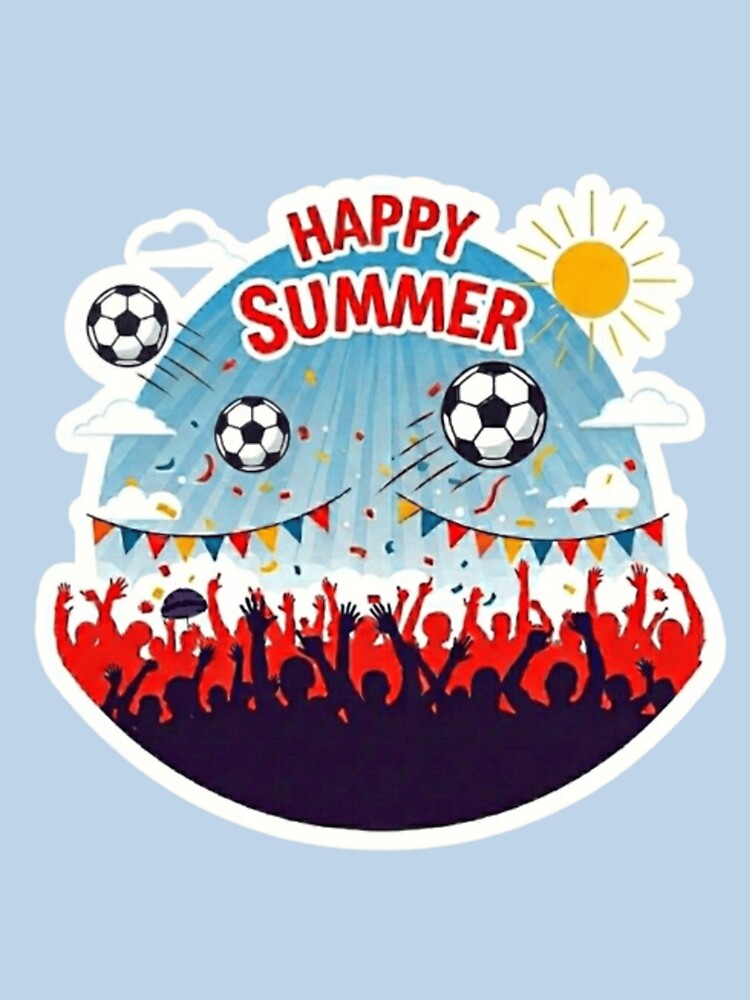 Happy Summer Soccer Festival Sticker by abdelski
