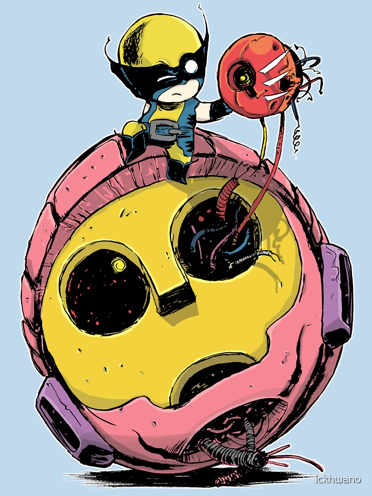 Cute Wolverine baby by POP FAN ART