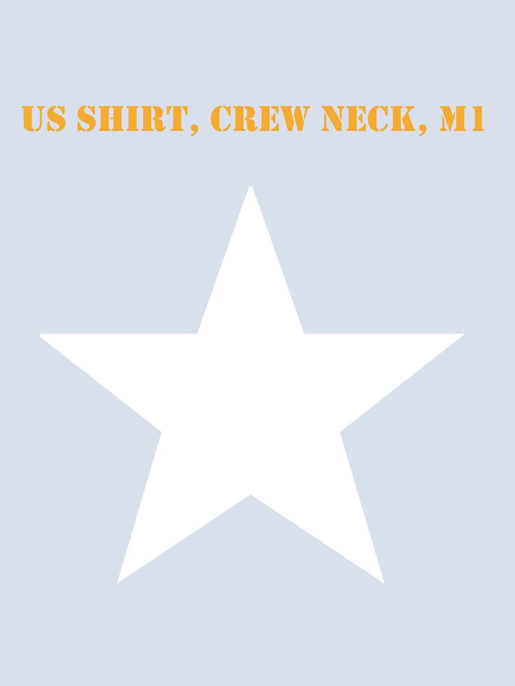 US Shirt, Crew Neck, M1 by PClaudius