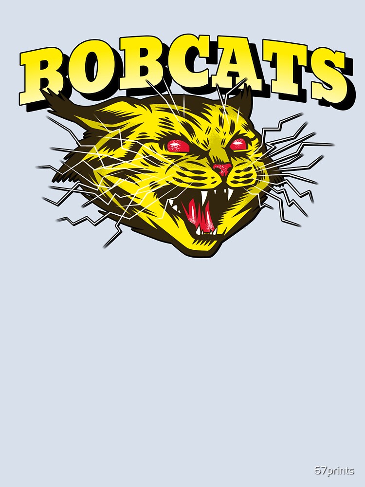 Bobcats Sports Team Badge Art Logo by 67prints
