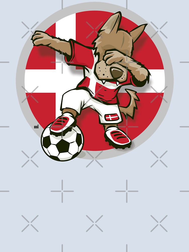 Football Dabbing Dog Denmark by m. i.