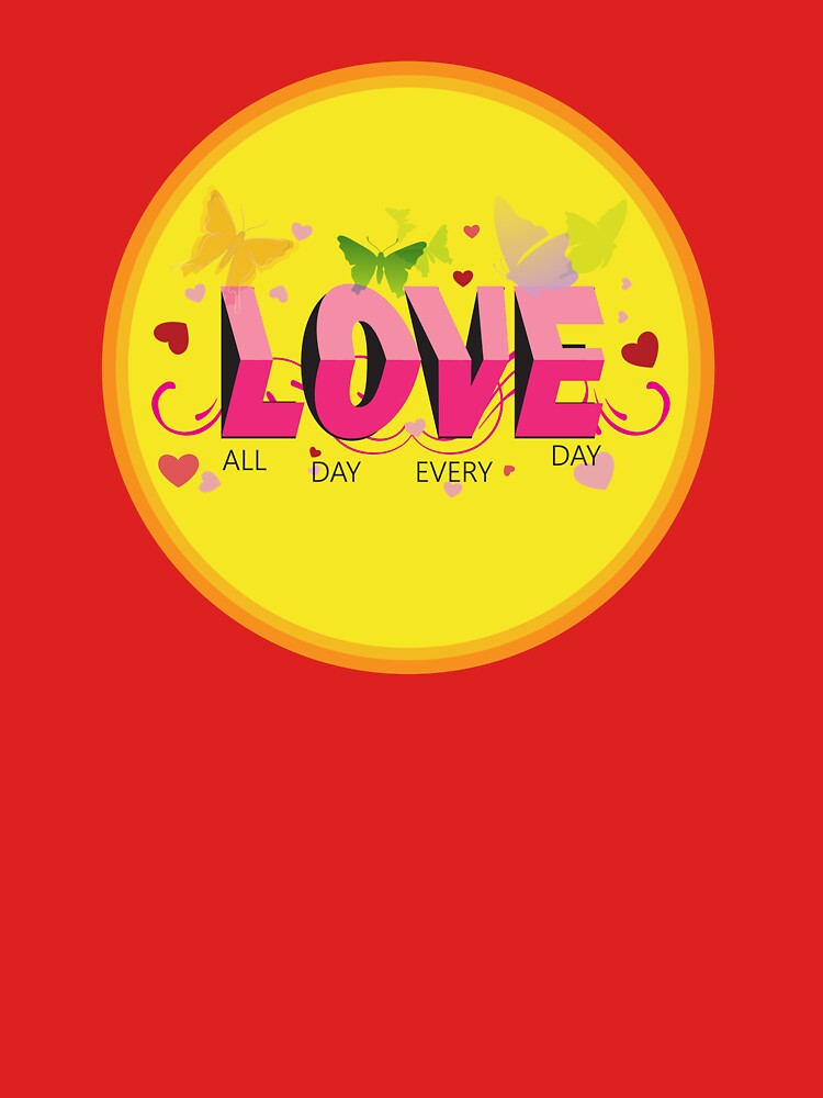 ALL DAY EVERY DAY Action top design by sam8ado