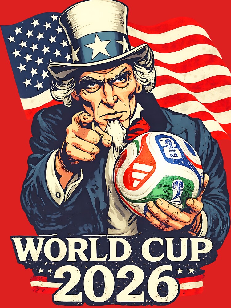 USA World Cup 2026 Uncle Sam Soccer by 07Saga01city