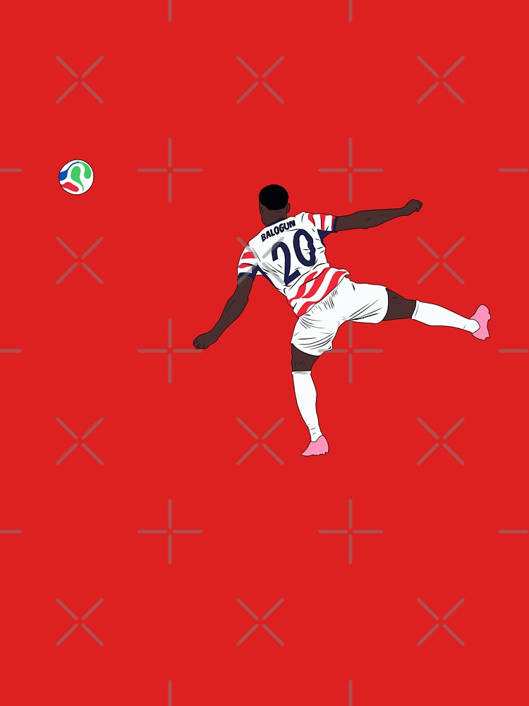 Florian Balogun USA Goal Minimalist by Hevding