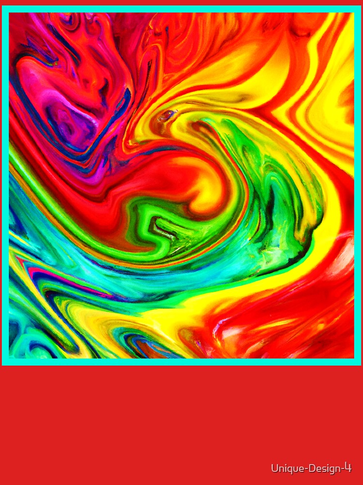 Vibrant Colorful Pattern by Health And Fitness Posts e-Store