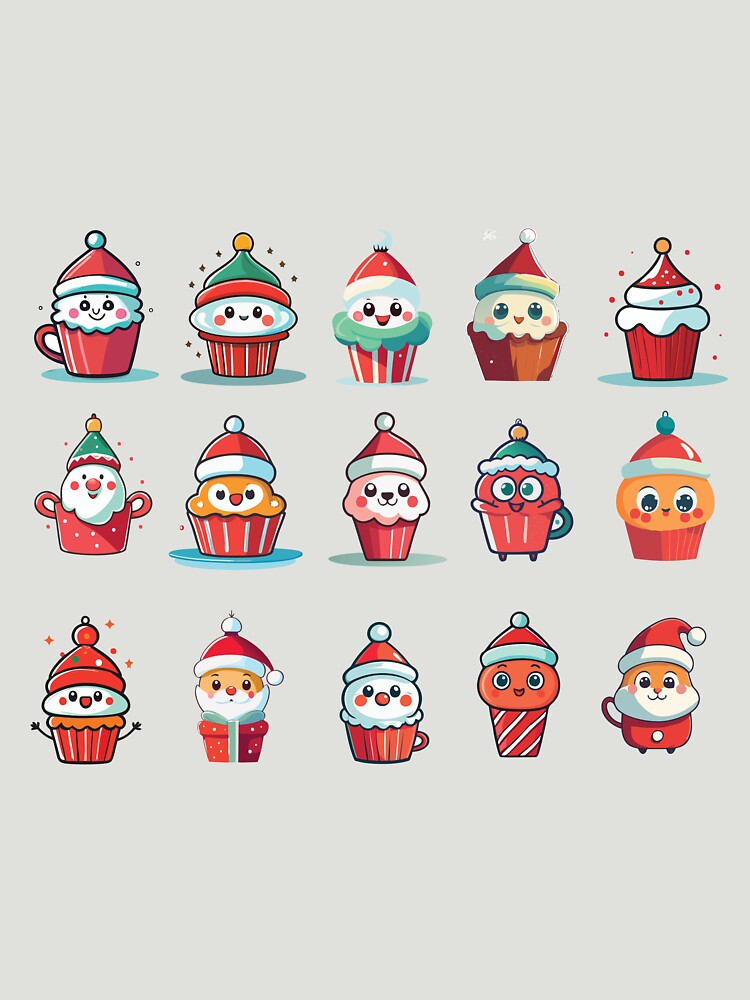 Coffe Cake Christmas humorous cartoon xmas cattitude art by Firas Aljazzar
