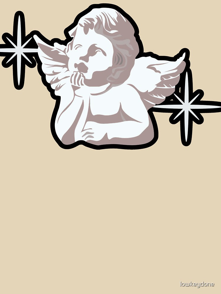 Outline Angel Logo Streetwear by lowkeydone
