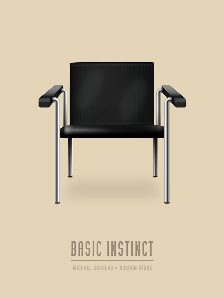 Basic Instinct - Alternative Movie Poster by MoviePosterBoy