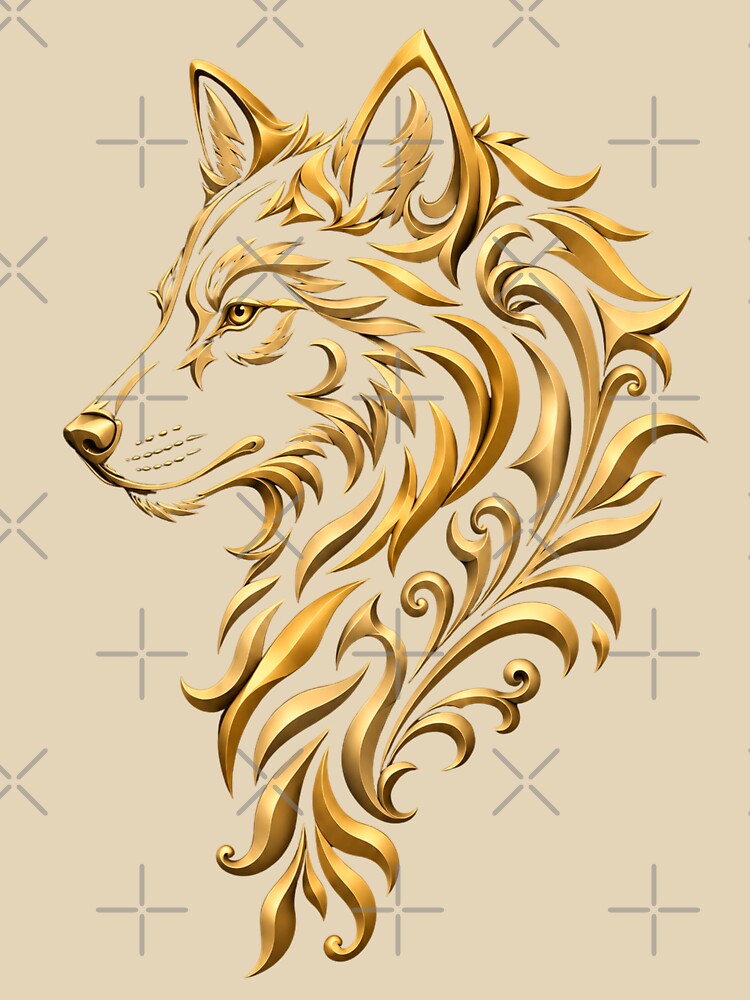 Golden Sovereign - Wolf by BlackBullWarrior