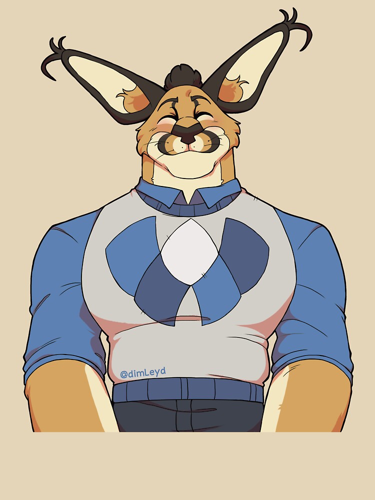 The sweet big cat by dimLeyd