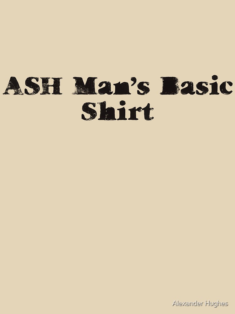 ASH Man’s Basic Shirt by Alexander Hughes
