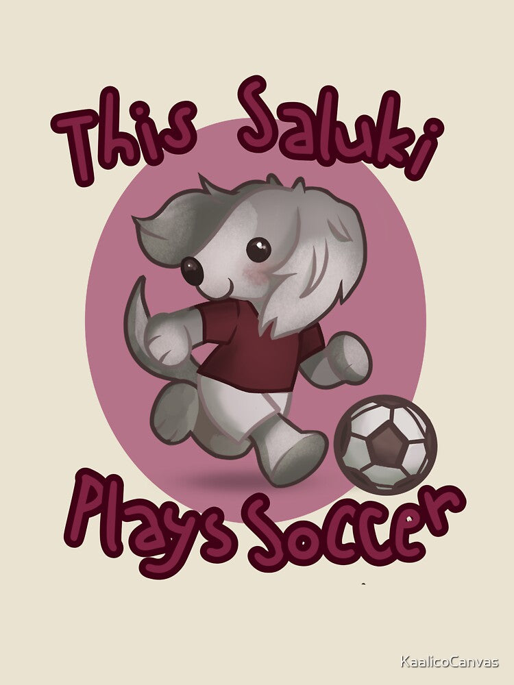 This Saluki Plays Soccer! by KaalicoCanvas