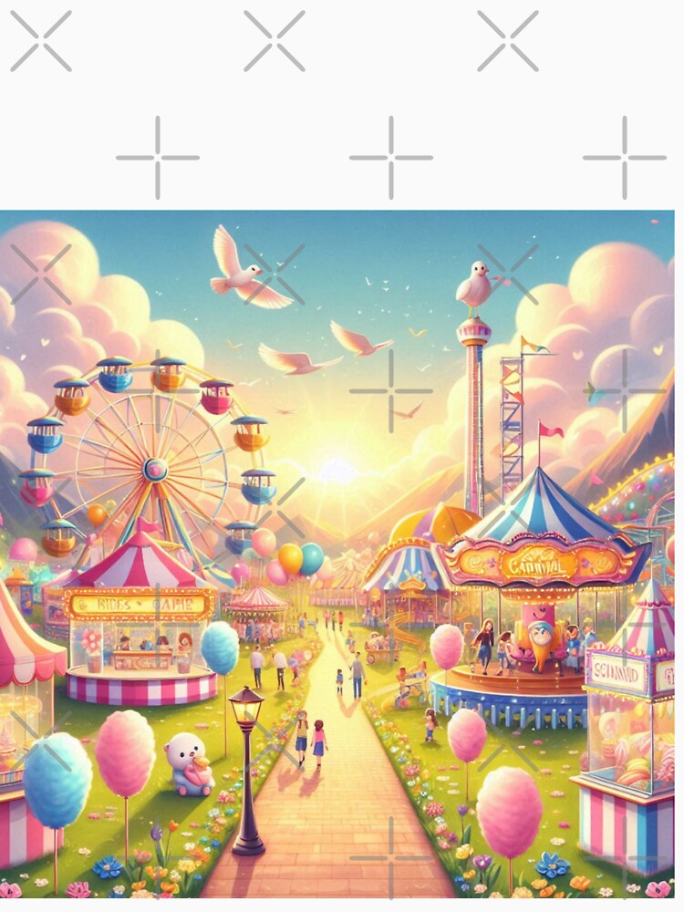 Dreaming cotton candy carnival by Sugarx2208