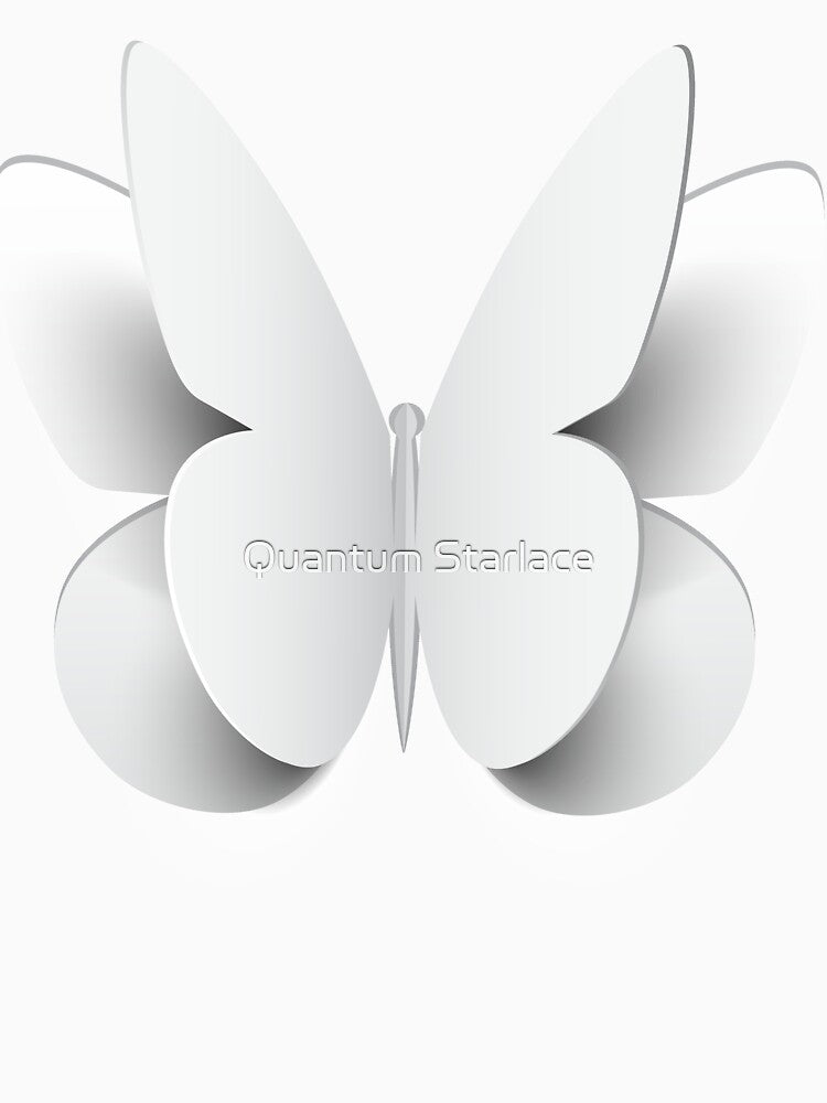 White butterfly by Quantum Starlace