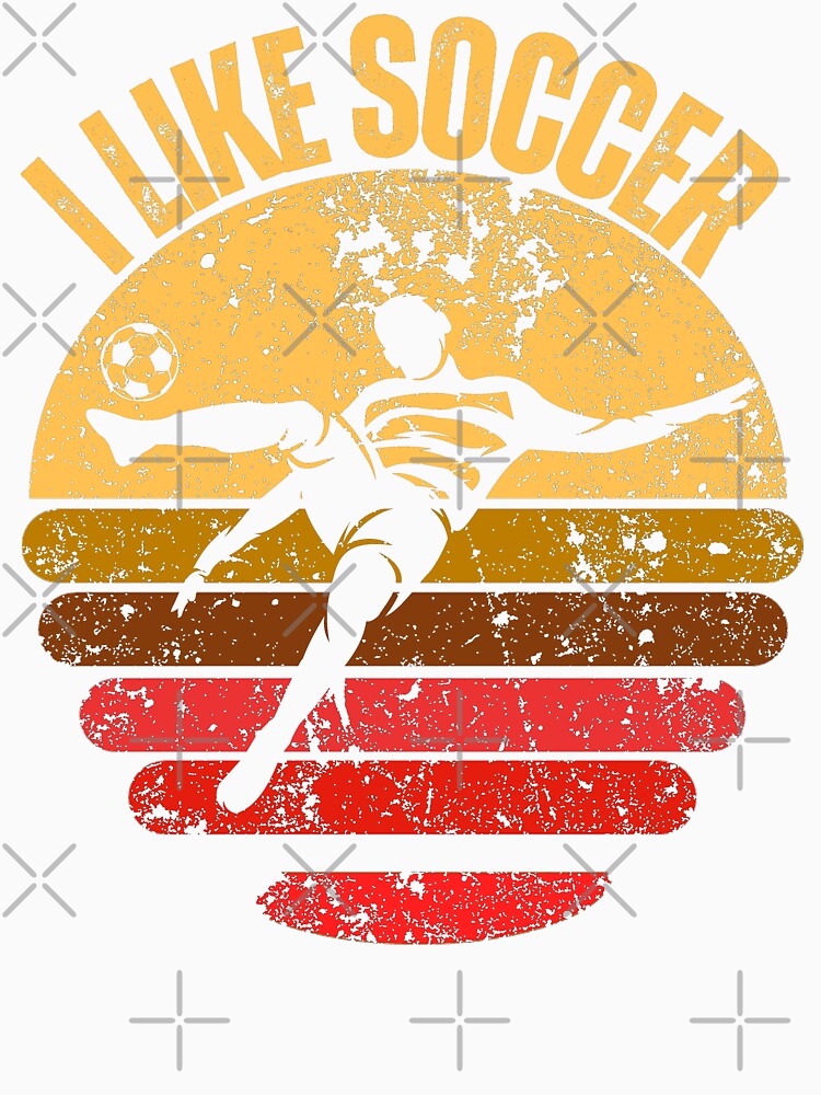 I Like Soccer Perfect Gifts For Players and Fun`s by SkymarArt