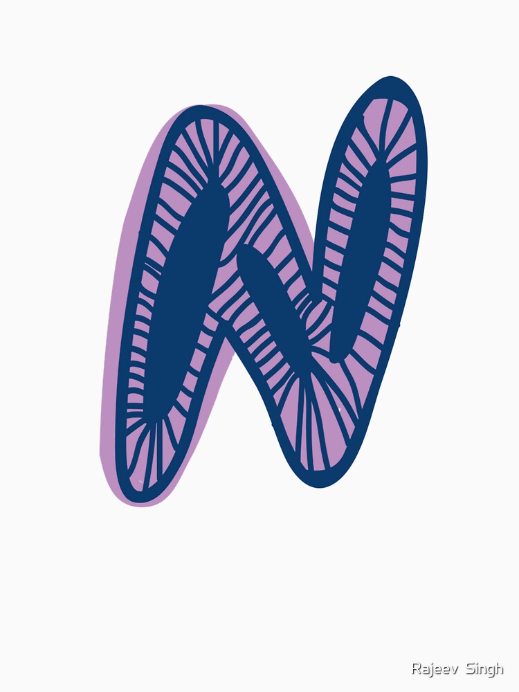 Initial Monogram N by Rajeev  Singh