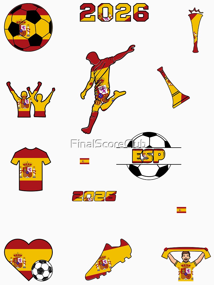 Spain 2026 Soccer Collection by FinalScoreClub