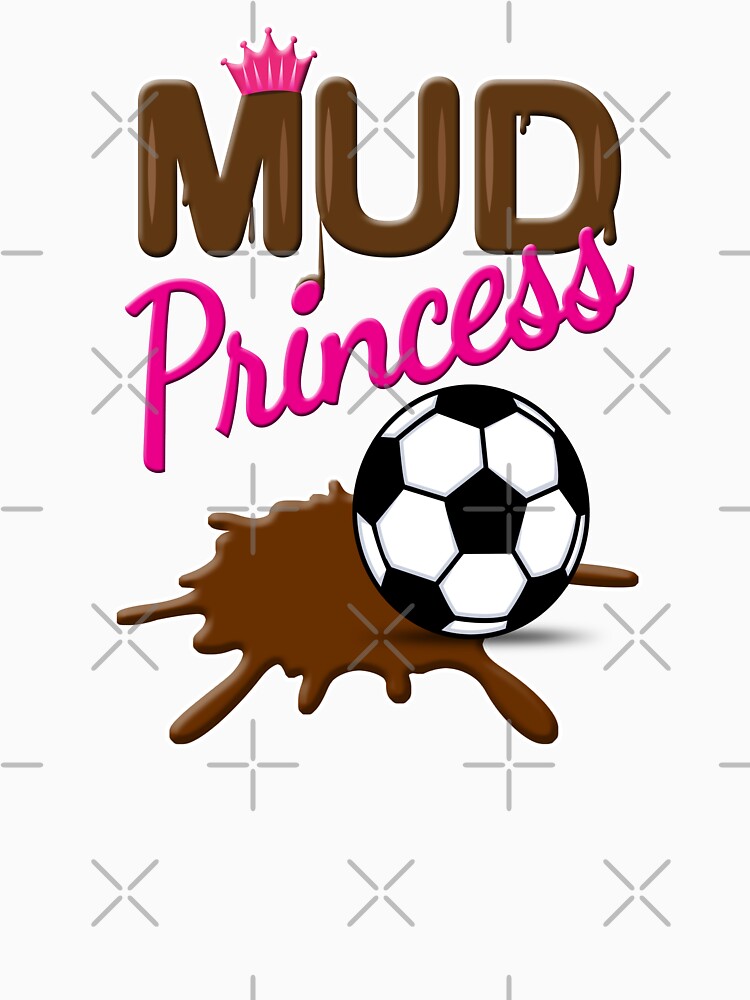 'Mud Princess' (Black) by The Button Gal