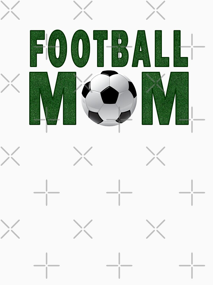 Football Mom Soccer Design - Sports Mom Gift by cabana.space