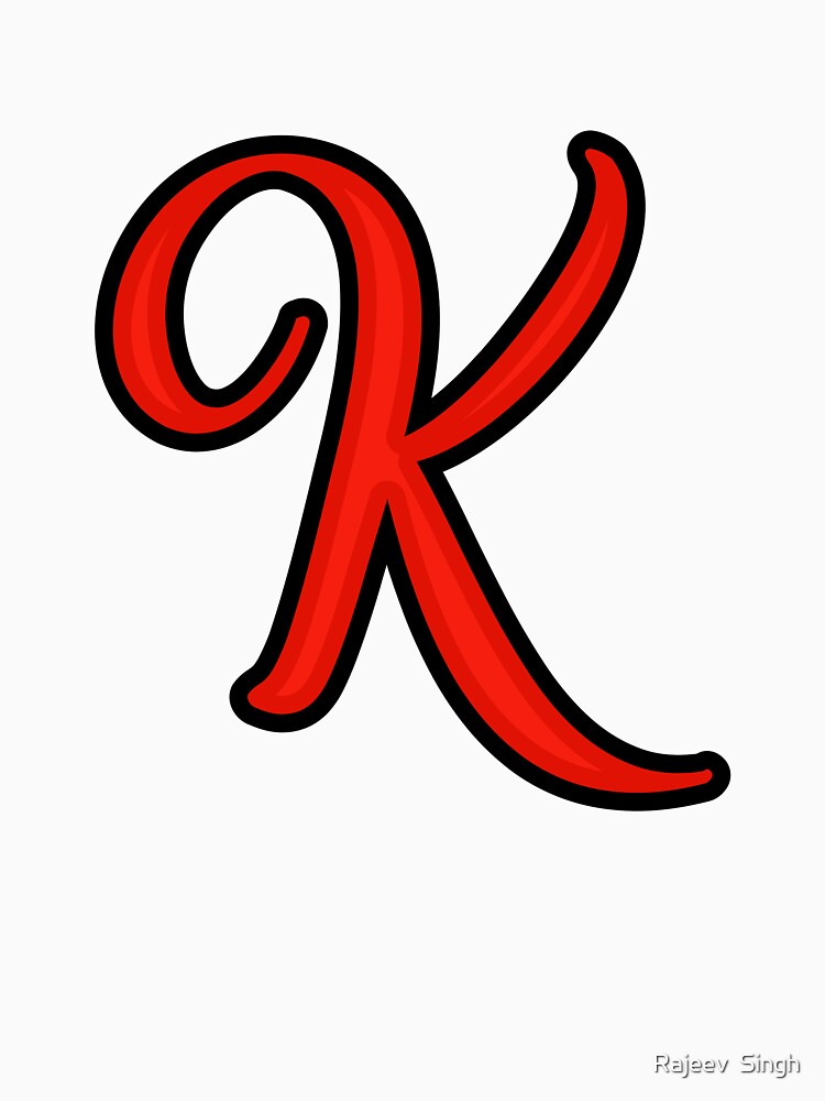 Initial Monogram K by Rajeev  Singh