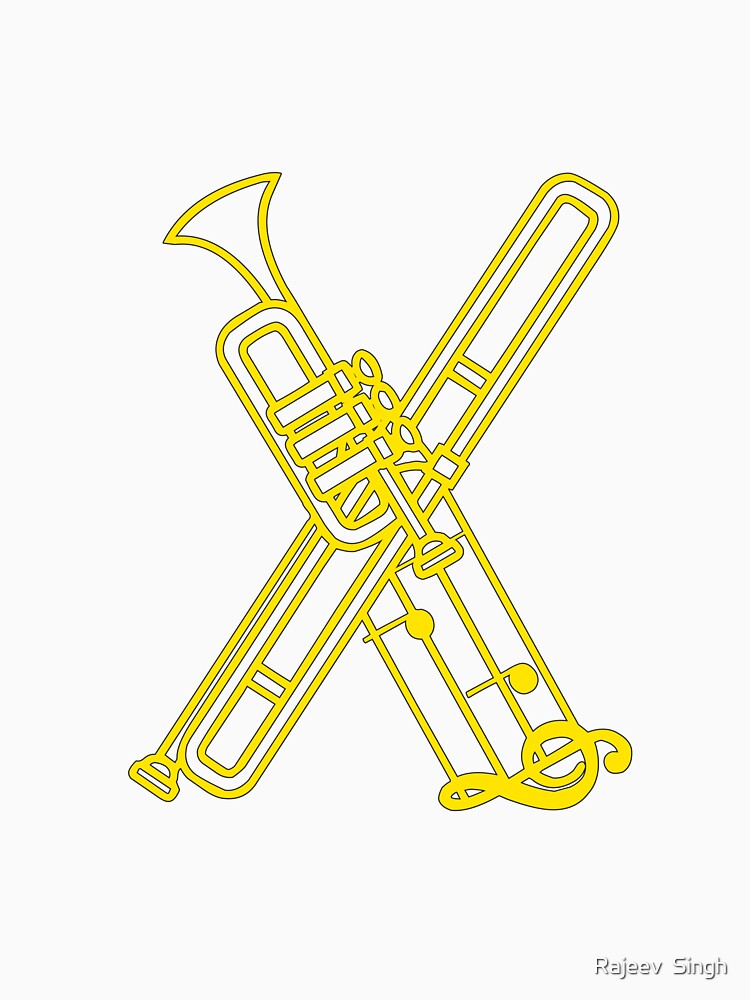 Initial Monogram X by Rajeev  Singh