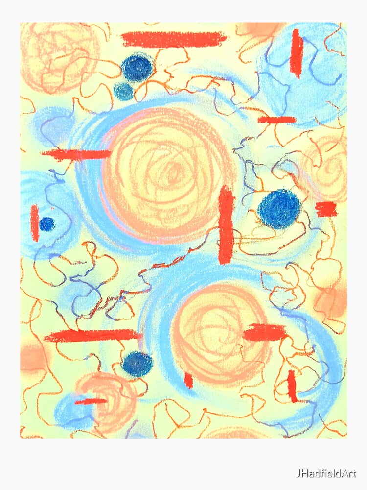 Mid Century Abstract Retro Design by JHadfieldArt